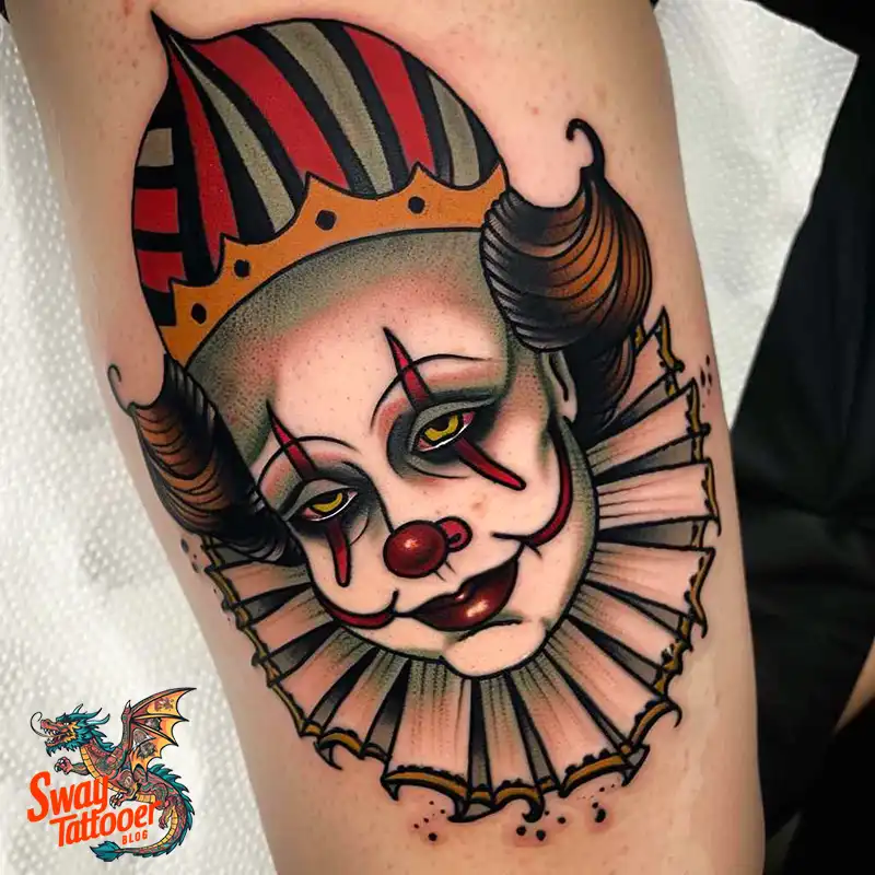 150 Clown Tattoo Design Ideas: Symbolism & Cultural Context 110 clown41