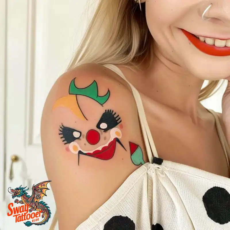 150 Clown Tattoo Design Ideas: Symbolism & Cultural Context 112 clown43