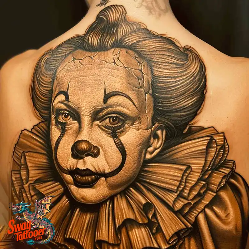 150 Clown Tattoo Design Ideas: Symbolism & Cultural Context 114 clown45