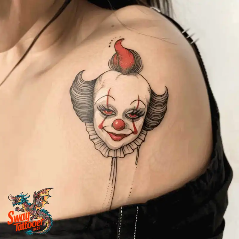 150 Clown Tattoo Design Ideas: Symbolism & Cultural Context 91 clown63