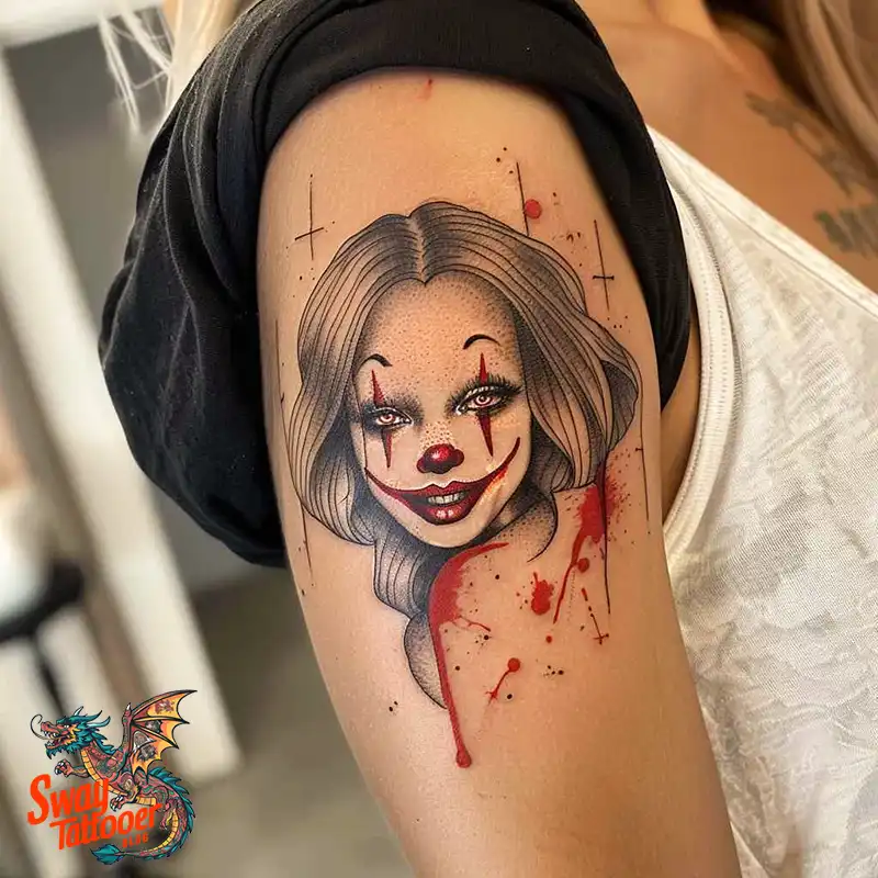 150 Clown Tattoo Design Ideas: Symbolism & Cultural Context 85 clown64