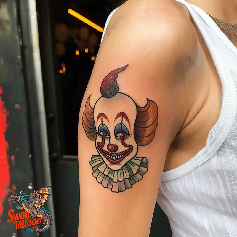 150 Clown Tattoo Design Ideas: Symbolism & Cultural Context 87 clown66