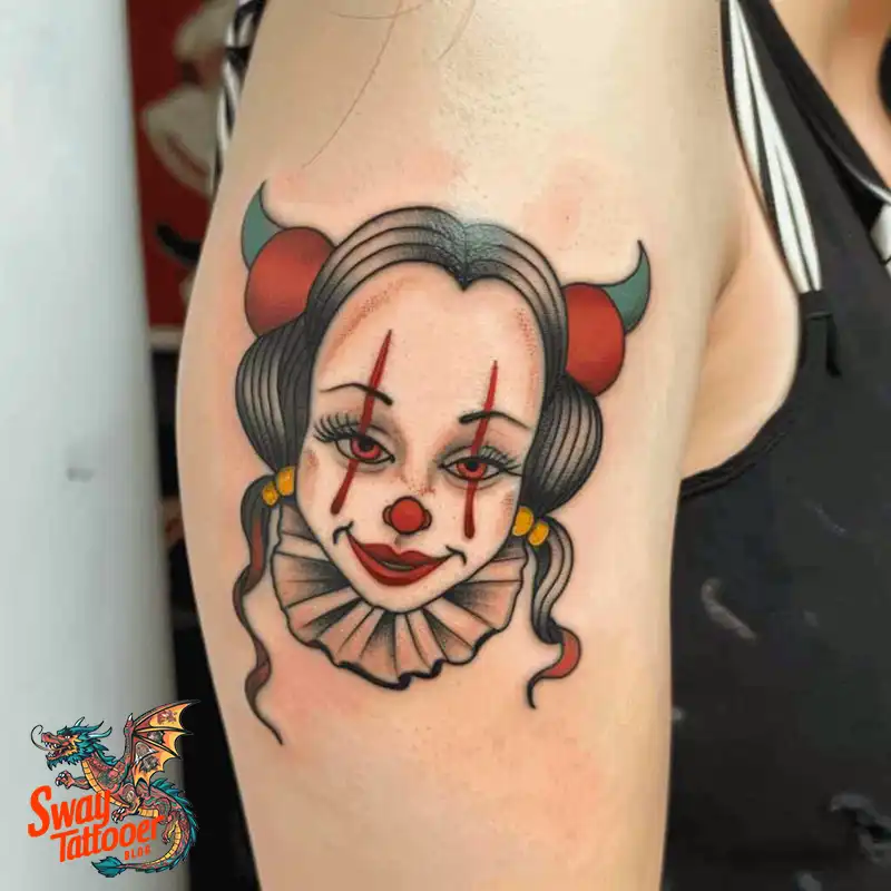 150 Clown Tattoo Design Ideas: Symbolism & Cultural Context 88 clown67