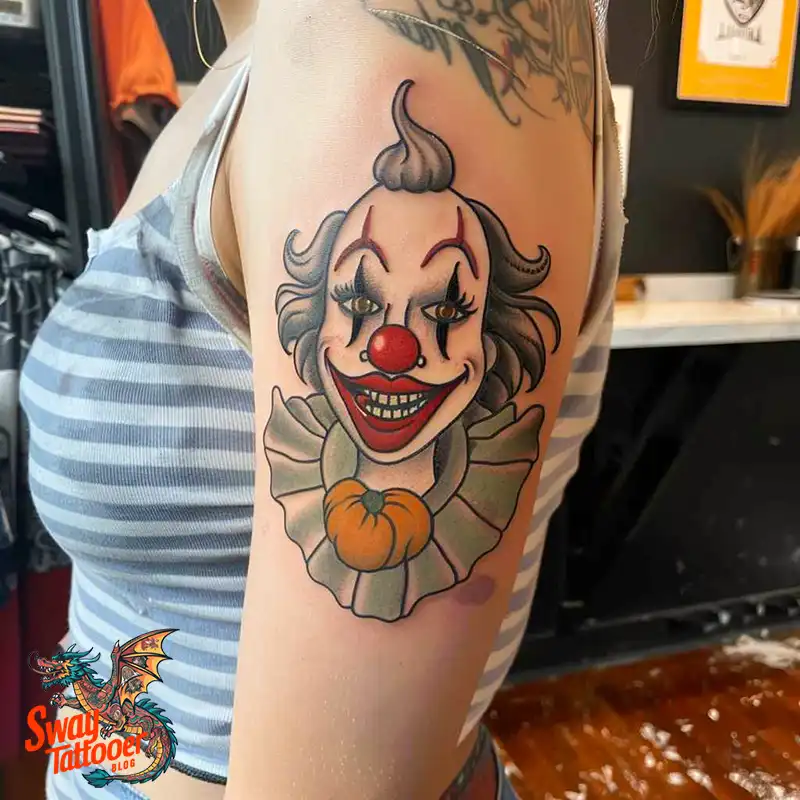 150 Clown Tattoo Design Ideas: Symbolism & Cultural Context 89 clown68