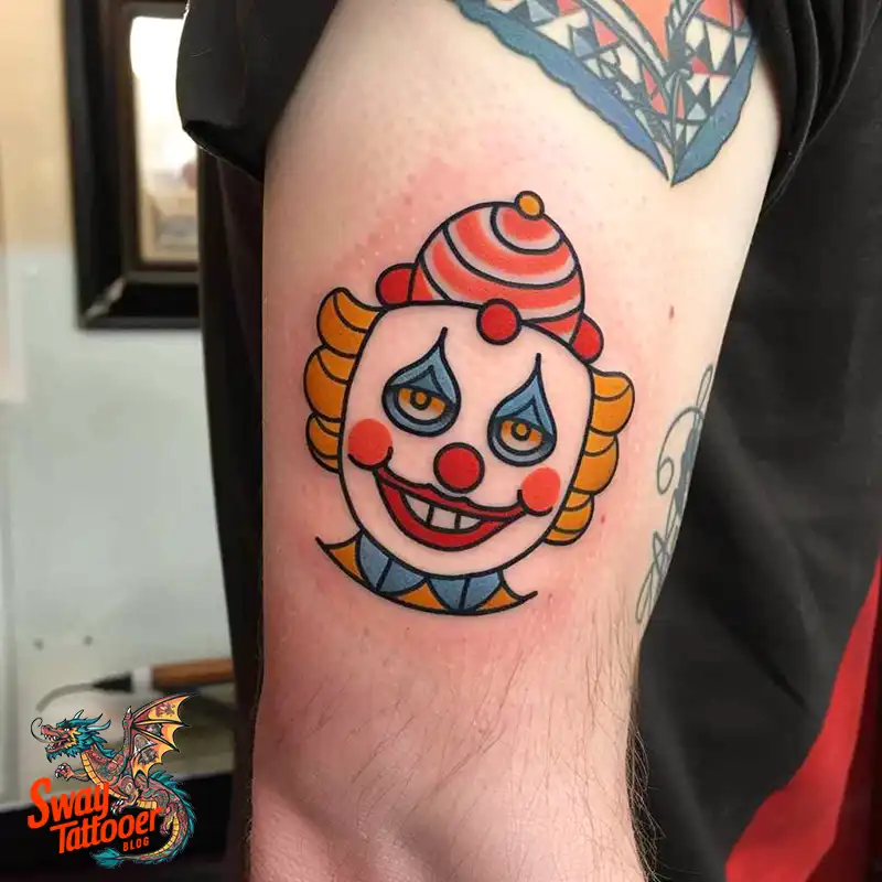 150 Clown Tattoo Design Ideas: Symbolism & Cultural Context 147 clown7