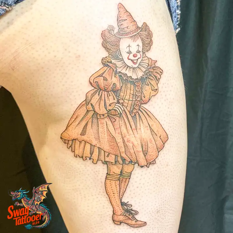 150 Clown Tattoo Design Ideas: Symbolism & Cultural Context 78 clown tattoo