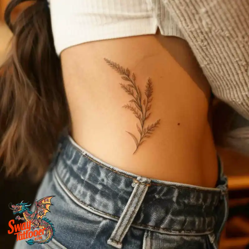 corn stalk tattoo