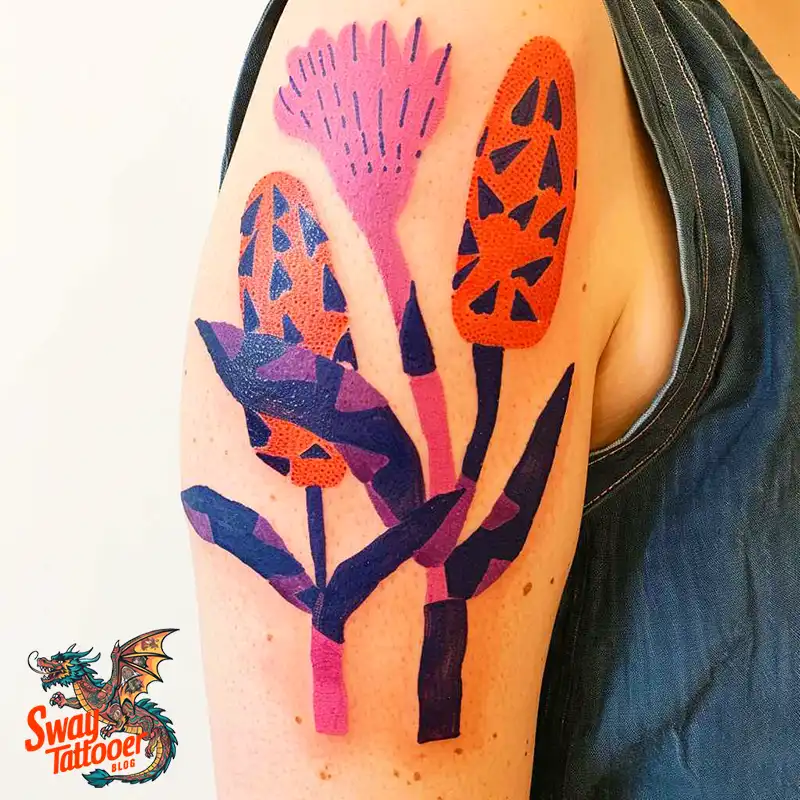 corn stalk tattoo ideas