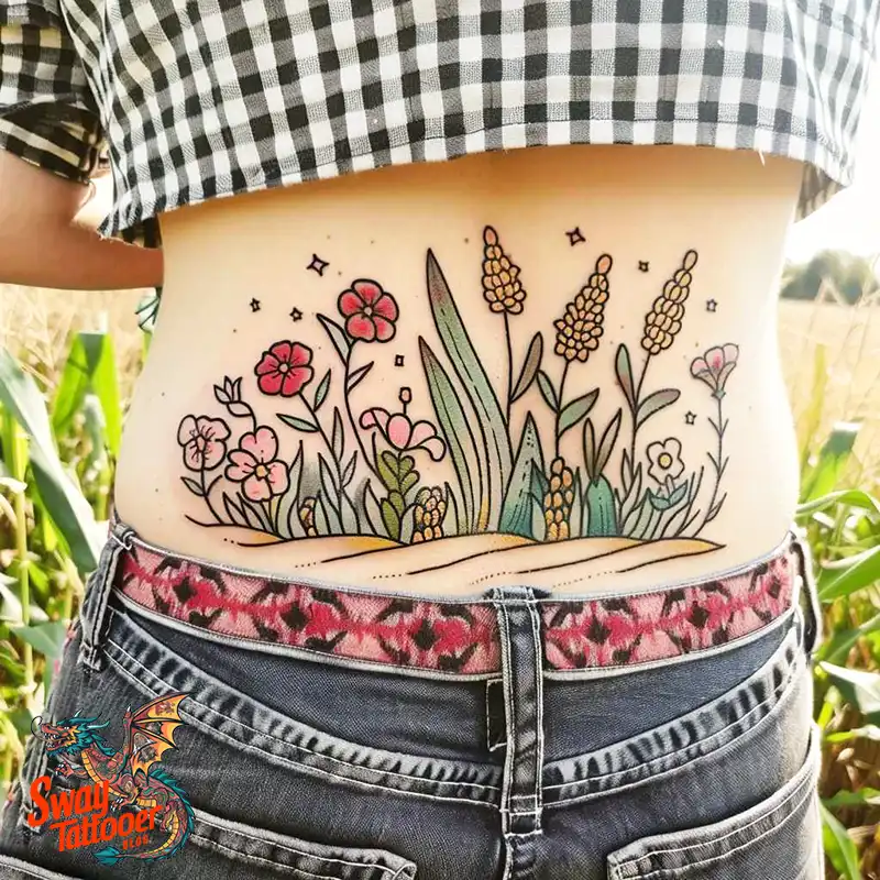 corn stalk tattoo ideas