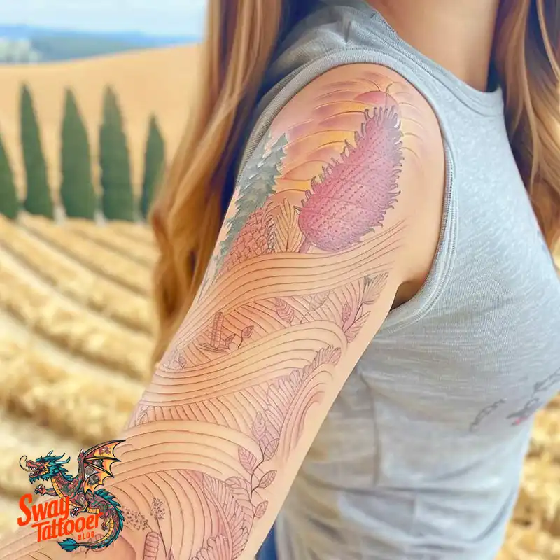 corn stalk tattoo ideas