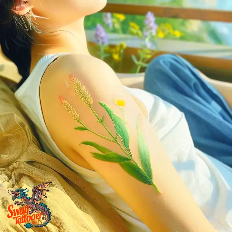 corn stalk tattoo ideas