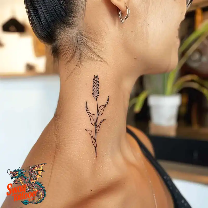 corn stalk tattoo ideas