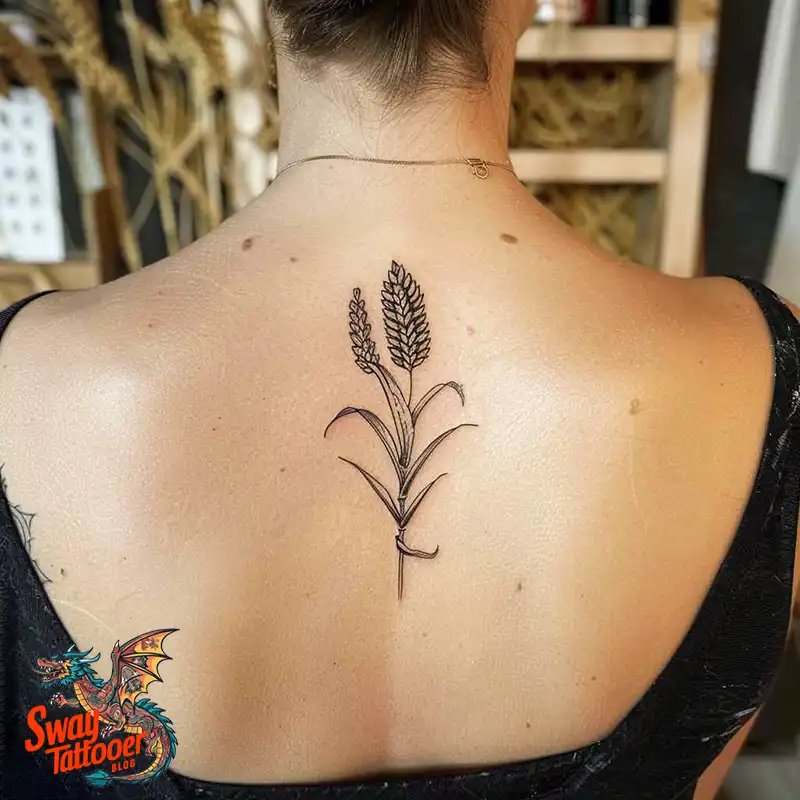 corn stalk tattoo ideas
