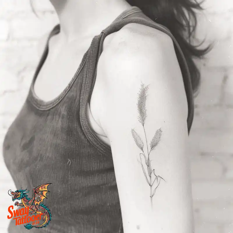 corn stalk tattoo ideas