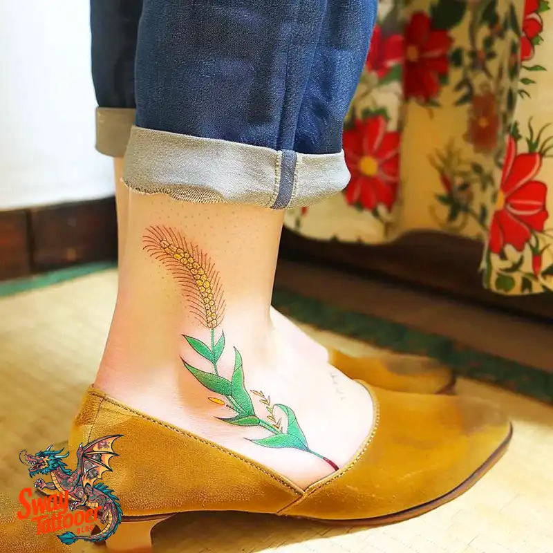 corn stalk tattoo designs