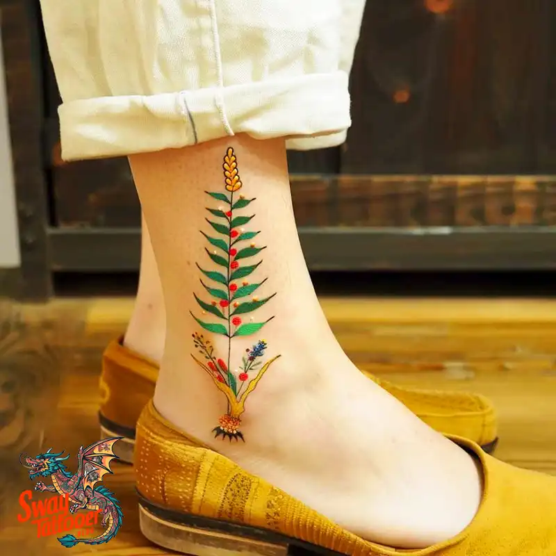 corn stalk tattoo designs