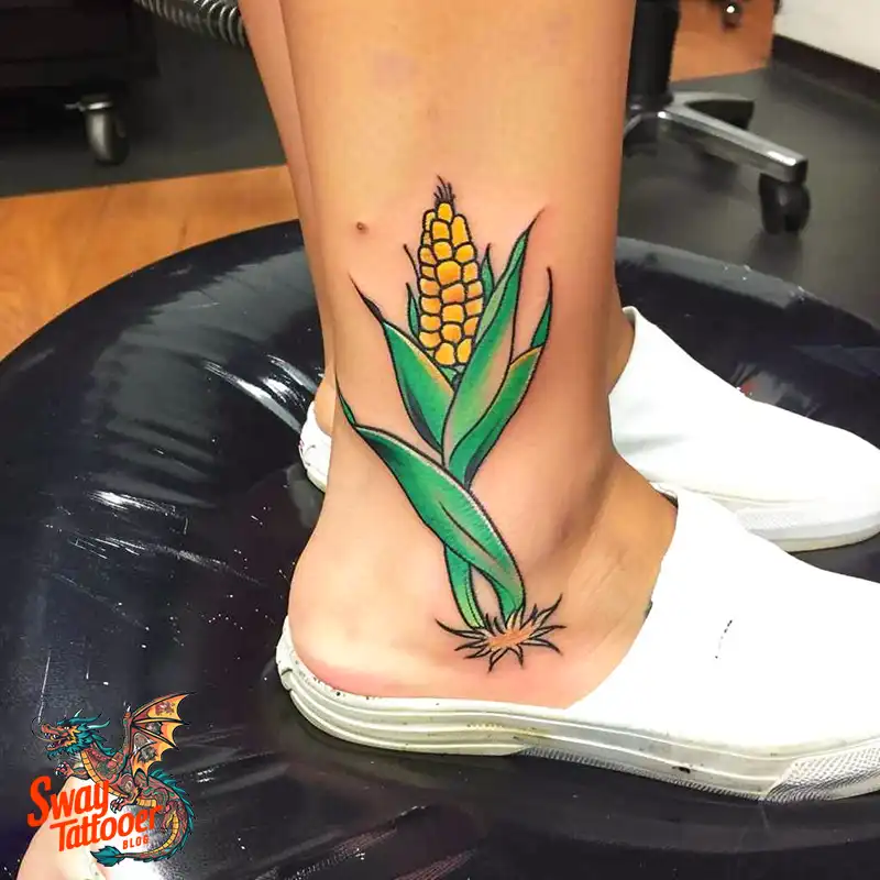 corn stalk tattoo designs