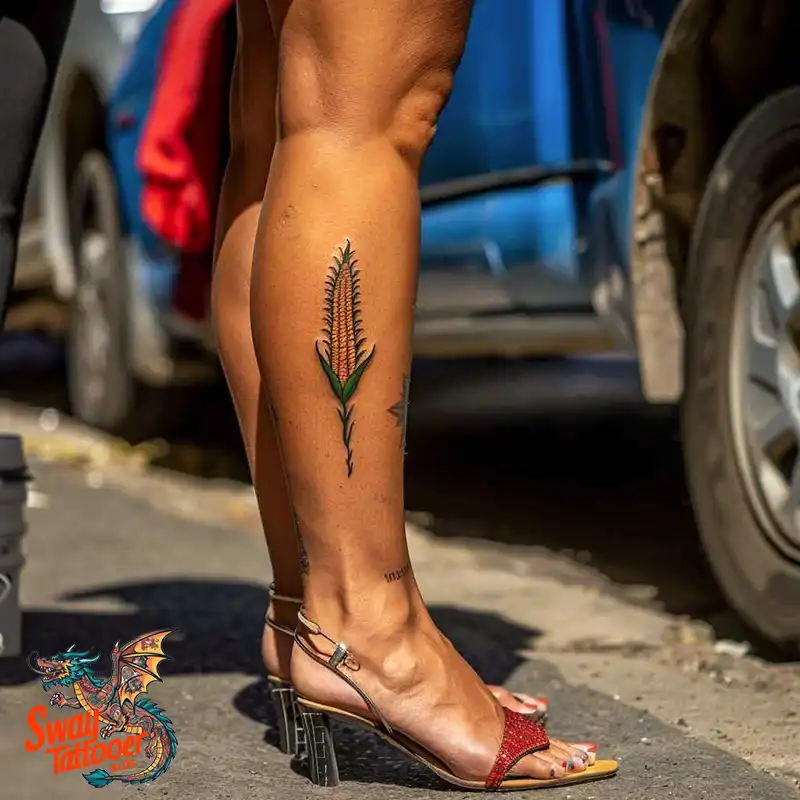 corn stalk tattoo designs