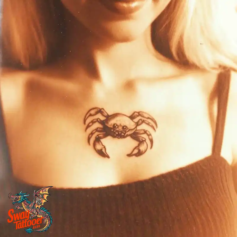 120 Crab Tattoo Design Ideas with Meaning and Symbolism 15 Crab Tattoo Design Ideas