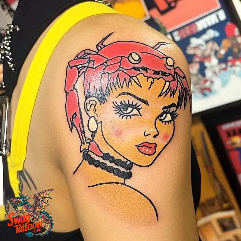 120 Crab Tattoo Design Ideas with Meaning and Symbolism 14 Crab Tattoo Design Ideas