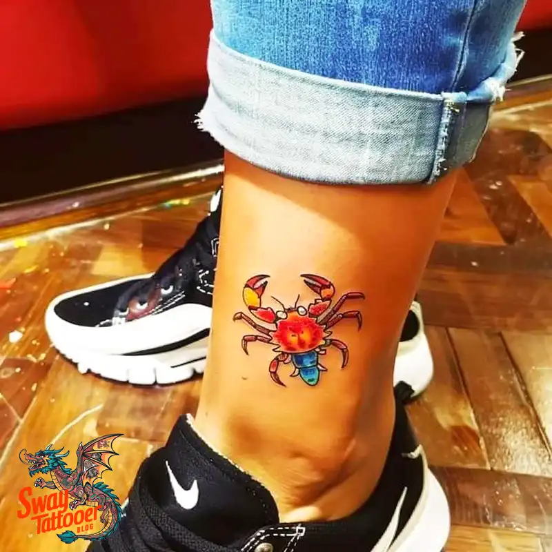120 Crab Tattoo Design Ideas with Meaning and Symbolism 12 Crab Tattoo Design Ideas