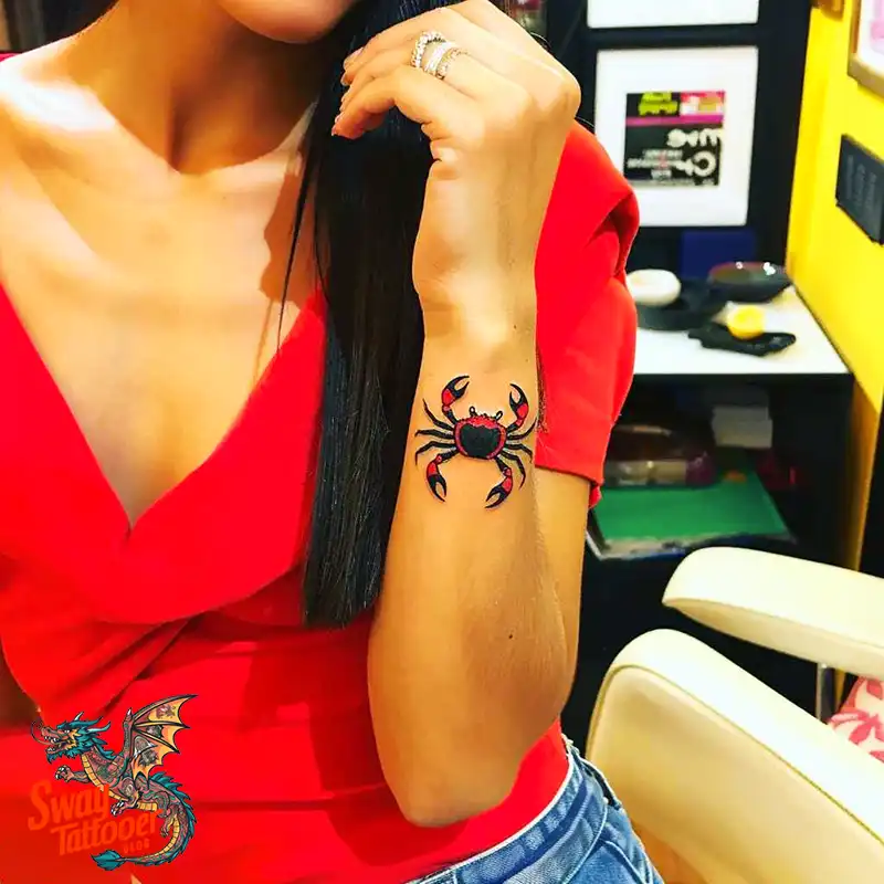120 Crab Tattoo Design Ideas with Meaning and Symbolism 4 Crab Tattoo Design Ideas