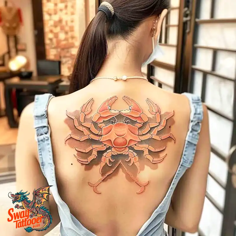 120 Crab Tattoo Design Ideas with Meaning and Symbolism 1 Crab Tattoo Design Ideas