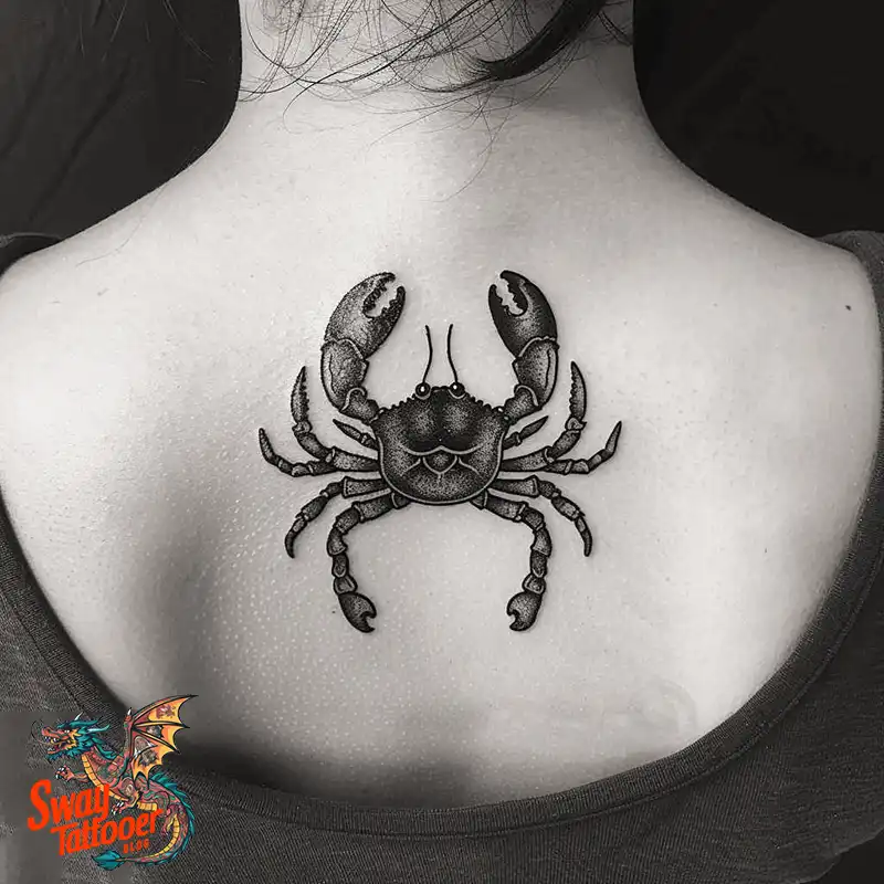 120 Crab Tattoo Design Ideas with Meaning and Symbolism 96 crab22