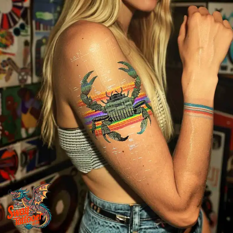 120 Crab Tattoo Design Ideas with Meaning and Symbolism 79 Crab Tattoo