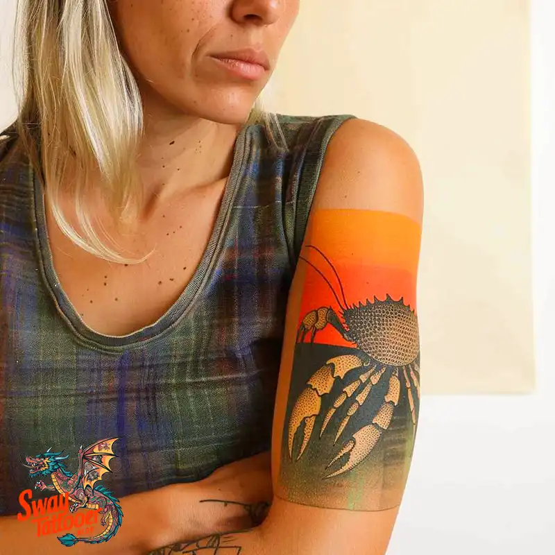 120 Crab Tattoo Design Ideas with Meaning and Symbolism 73 Crab Tattoo