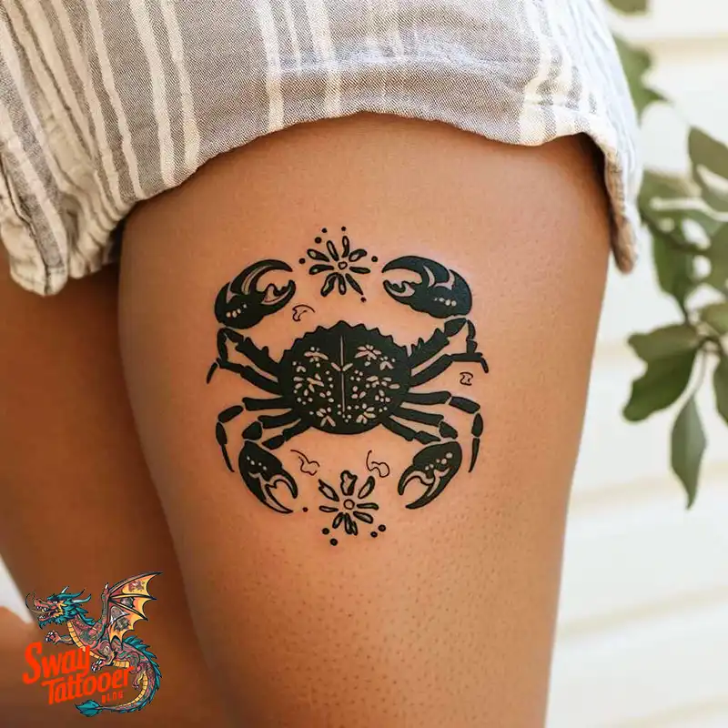 120 Crab Tattoo Design Ideas with Meaning and Symbolism 71 Crab Tattoo