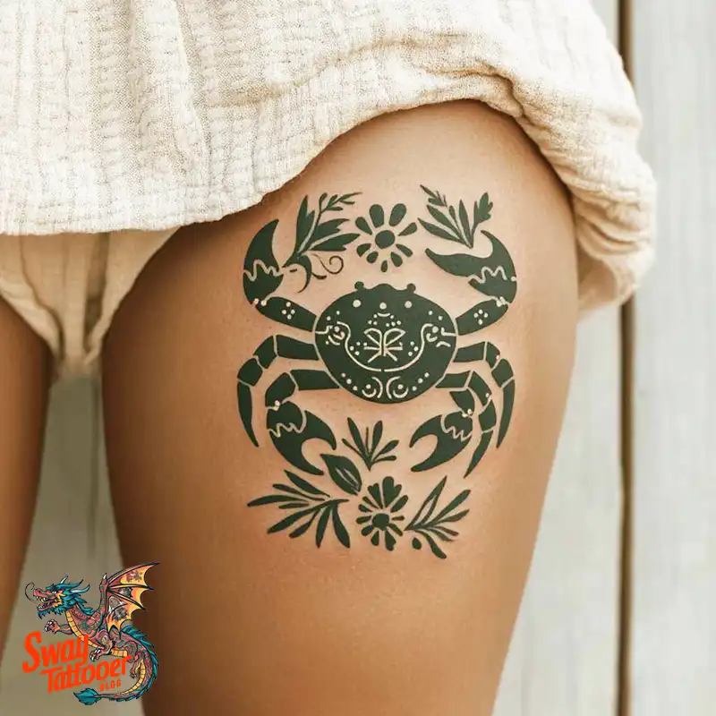 120 Crab Tattoo Design Ideas with Meaning and Symbolism 70 Crab Tattoo