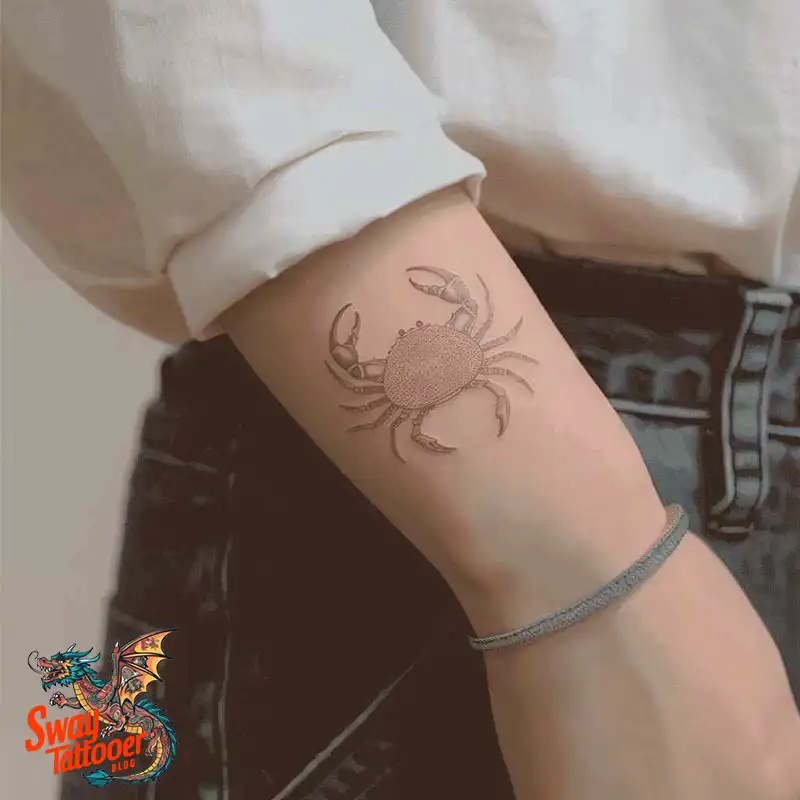 120 Crab Tattoo Design Ideas with Meaning and Symbolism 67 Crab Tattoo