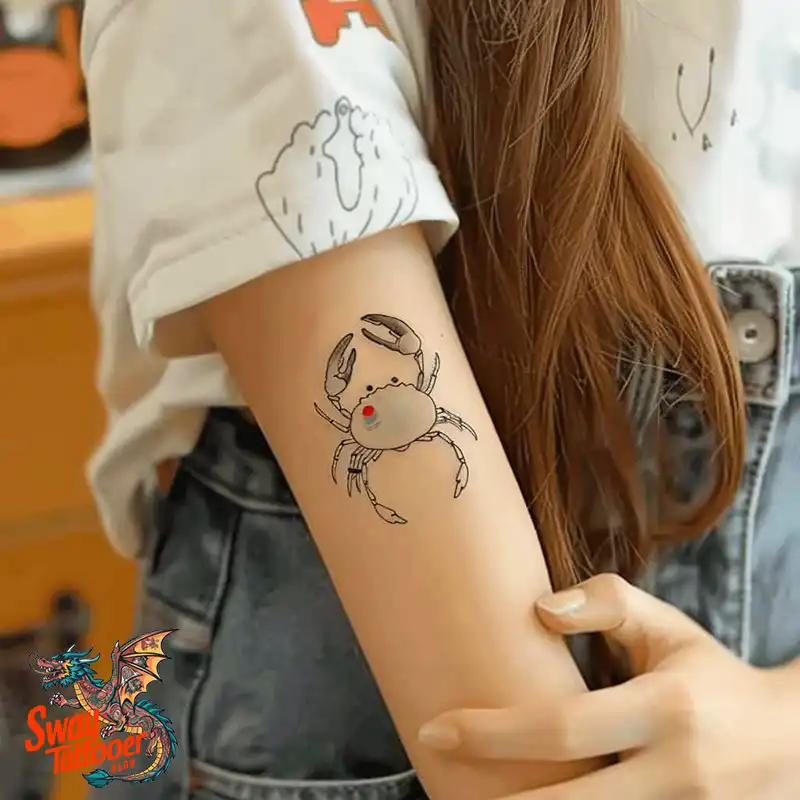 120 Crab Tattoo Design Ideas with Meaning and Symbolism 62 Crab Tattoo