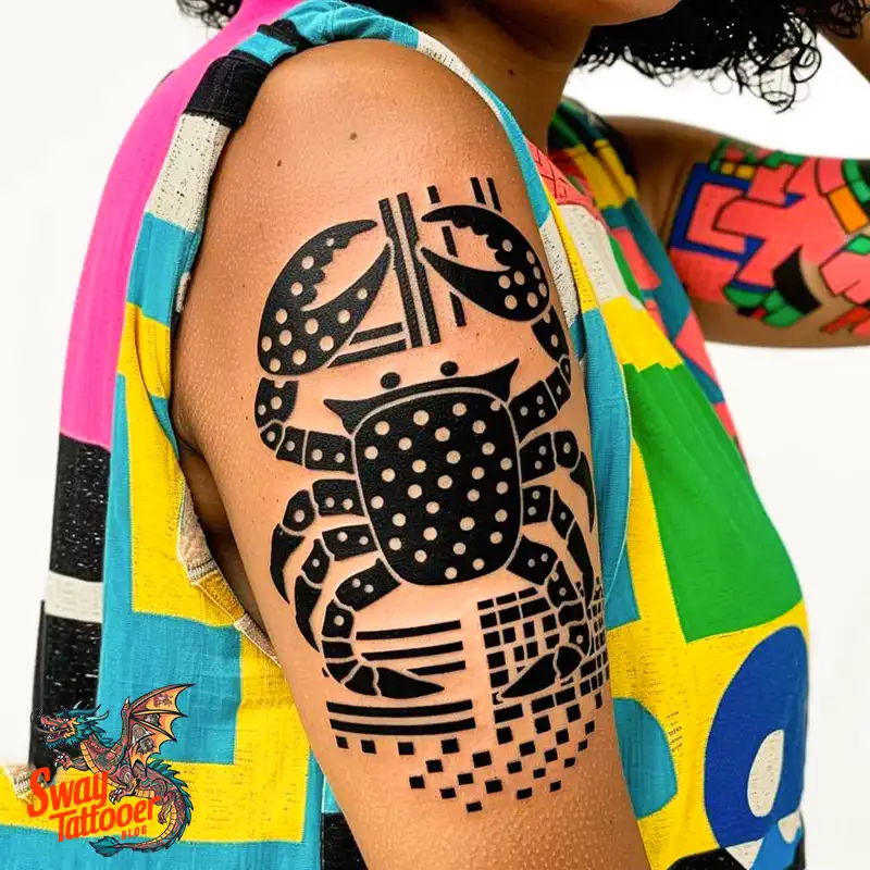 120 Crab Tattoo Design Ideas with Meaning and Symbolism 52 Crab Tattoo Designs