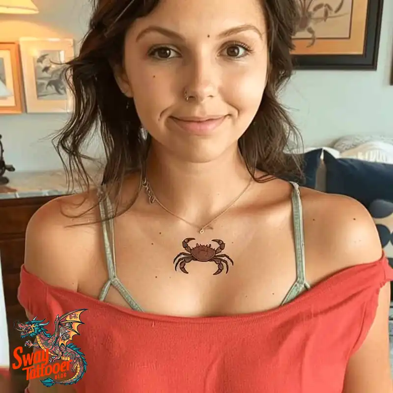 120 Crab Tattoo Design Ideas with Meaning and Symbolism 47 Crab Tattoo Designs