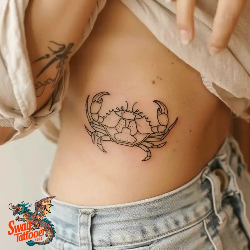 120 Crab Tattoo Design Ideas with Meaning and Symbolism 46 Crab Tattoo Designs