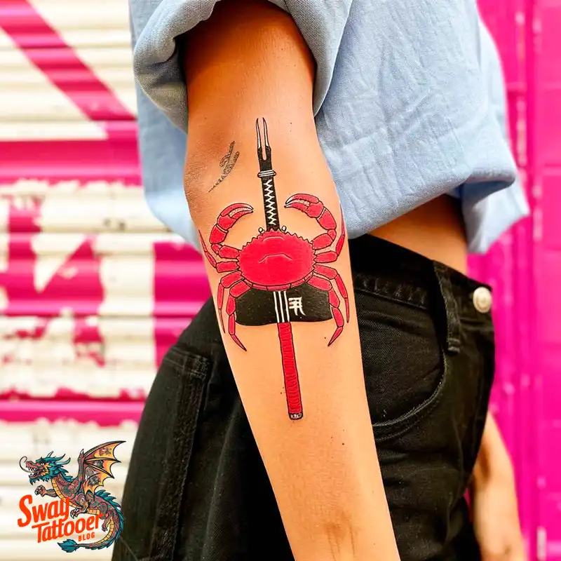 120 Crab Tattoo Design Ideas with Meaning and Symbolism 41 Crab Tattoo Designs