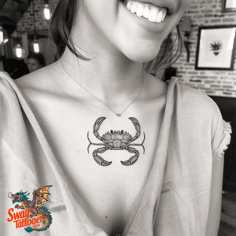 120 Crab Tattoo Design Ideas with Meaning and Symbolism 28 Crab Tattoo Designs