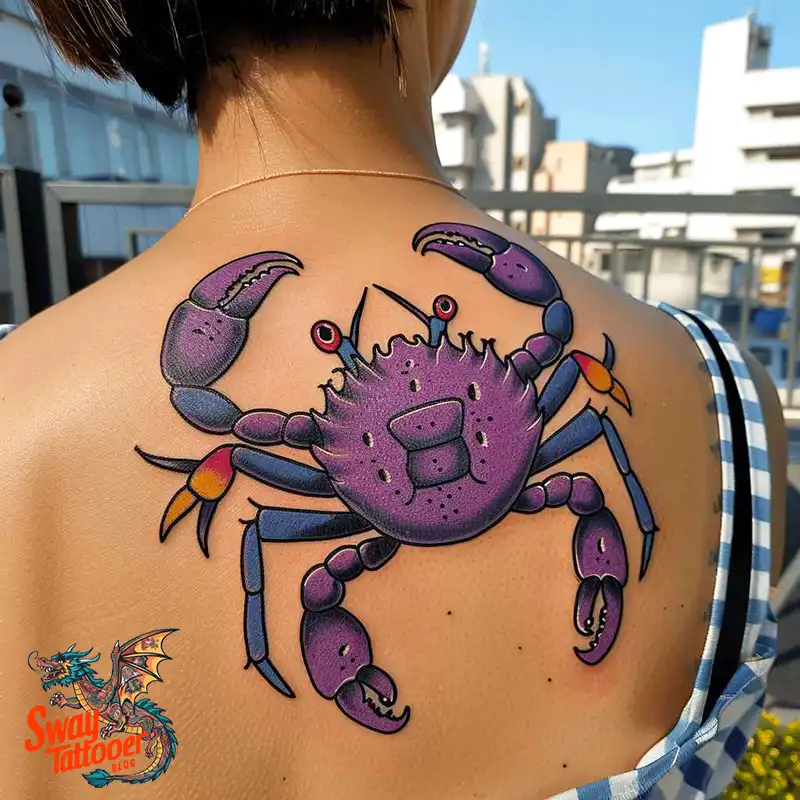 120 Crab Tattoo Design Ideas with Meaning and Symbolism 33 Crab Tattoo Design Ideas