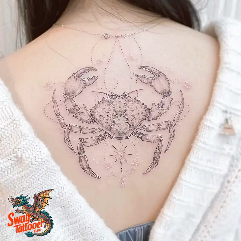 120 Crab Tattoo Design Ideas with Meaning and Symbolism 26 Crab Tattoo Design Ideas