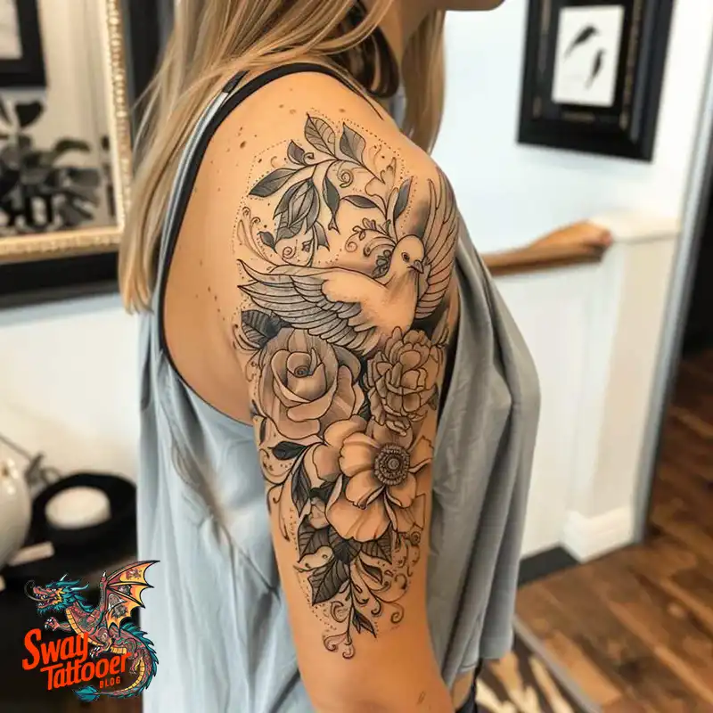 Dove Tattoo Design