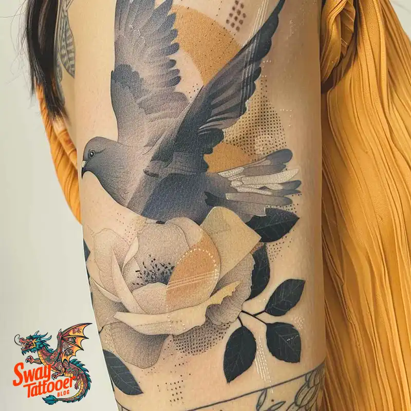 Dove Tattoo Design