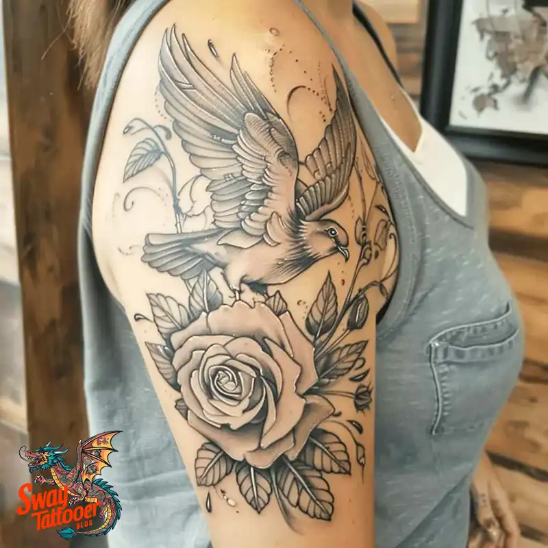 Dove Tattoo Design