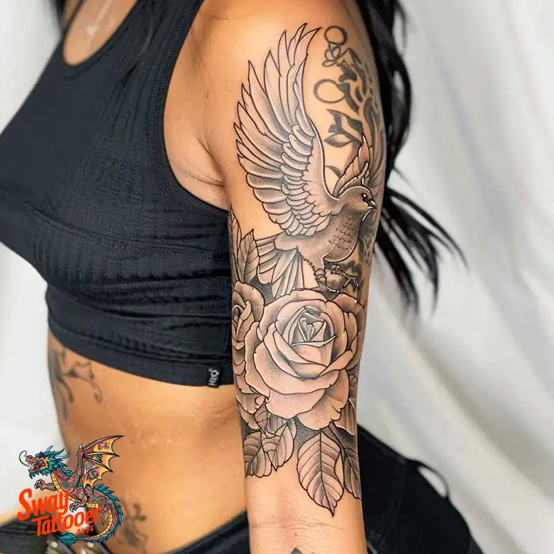 Dove Tattoo Design
