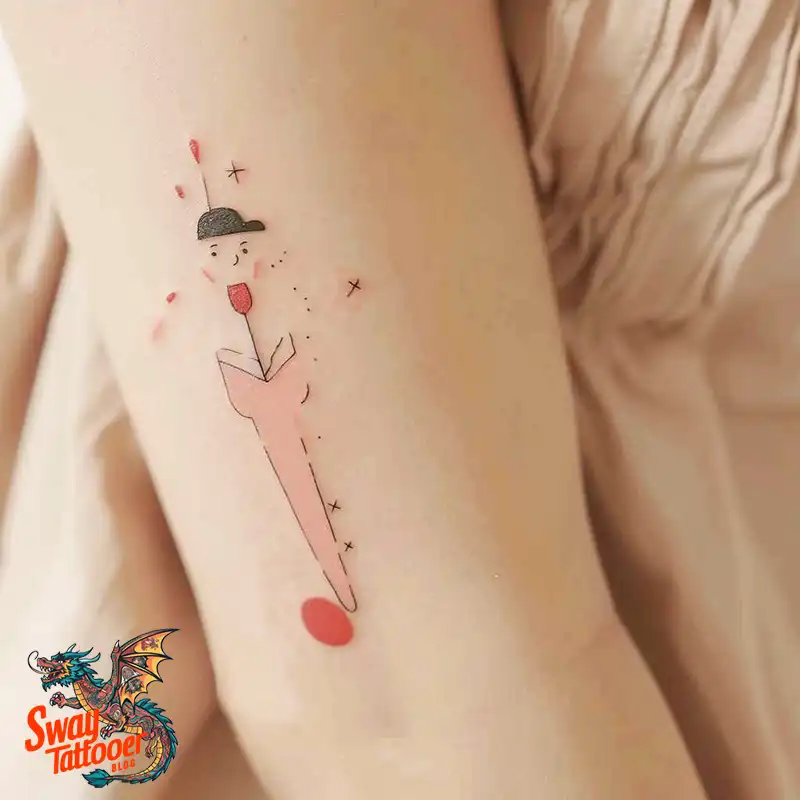 exclamation mark tattoo