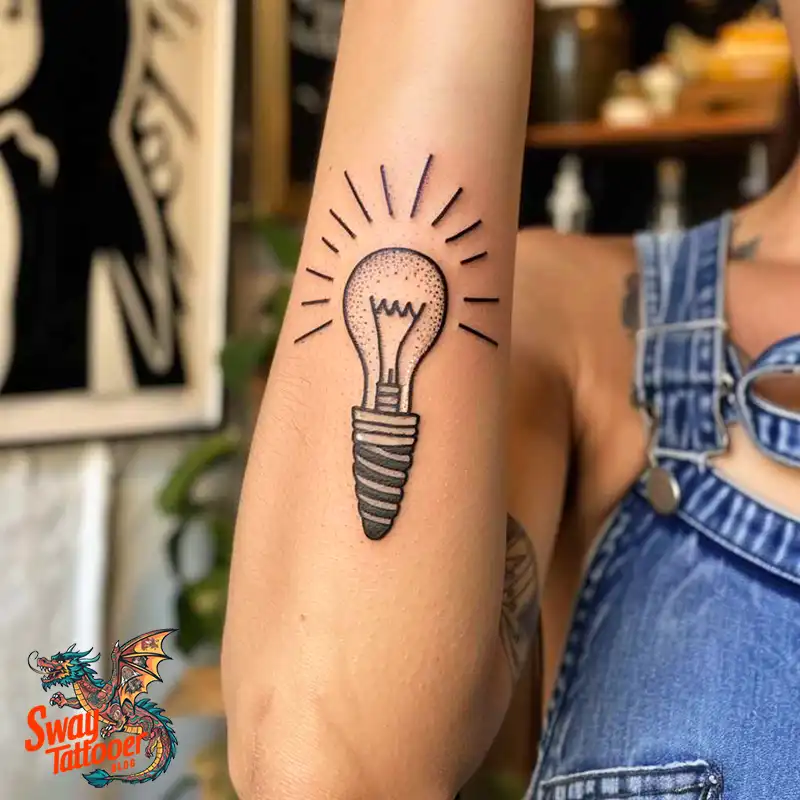 exclamation mark tattoo