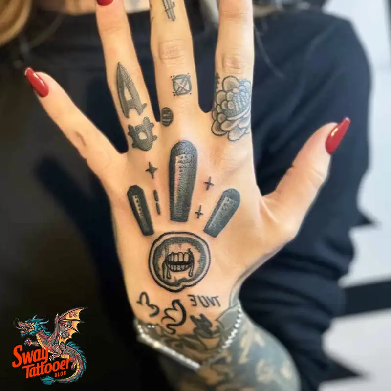 exclamation point tattoo