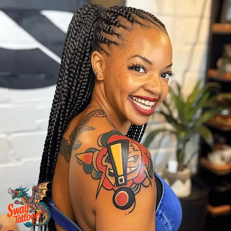 exclamation point tattoo