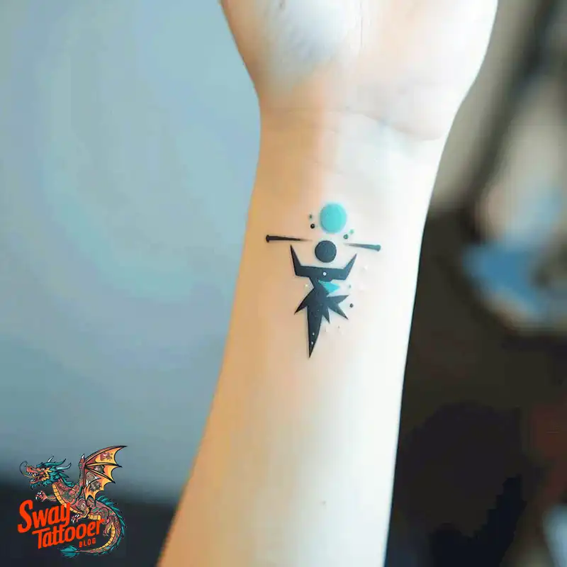 exclamation point tattoo